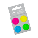 Neon Rainbow Powder Kit 4 szt