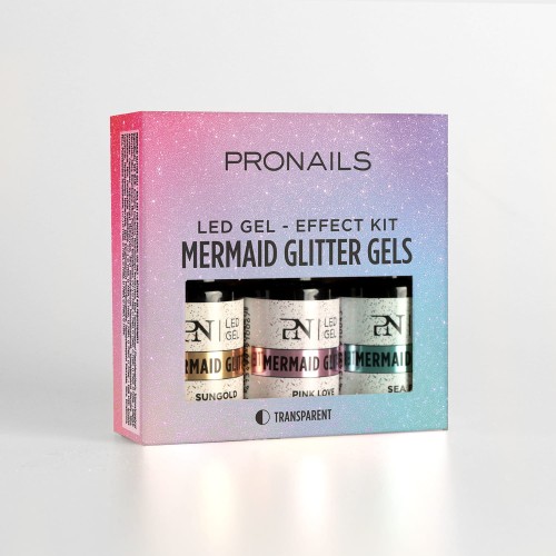 Mermaid Topcoats 3 x 8 ml