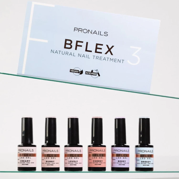 BFLEX LED Gel Set III 6 szt
