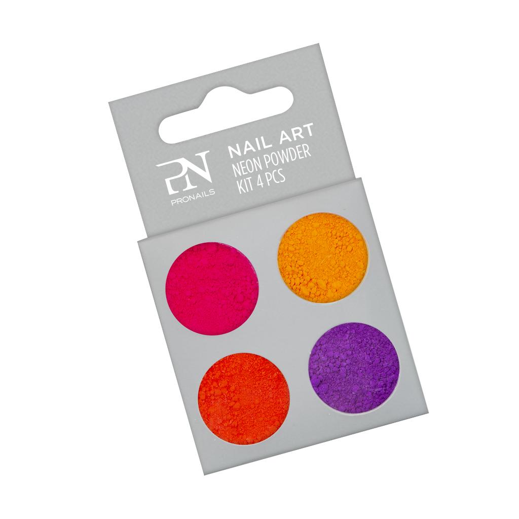 Neon Powder Kit 4 szt