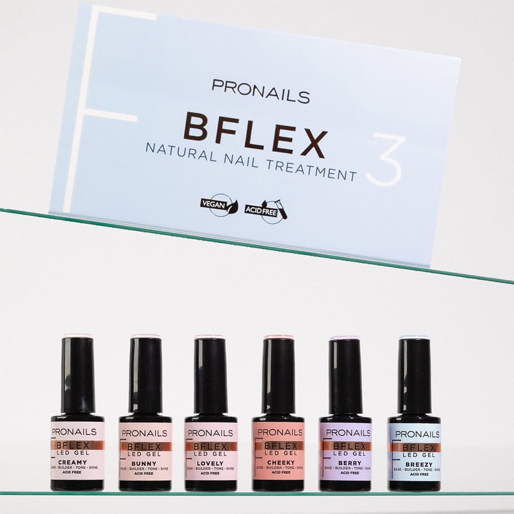 BFLEX LED Gel Set III 6 szt