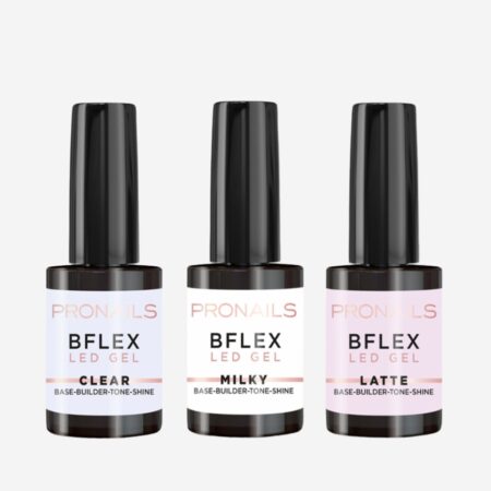 BFLEX LED Gel Clear + Milky + Latte