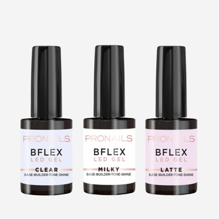 BFLEX LED Gel Clear + Milky + Latte