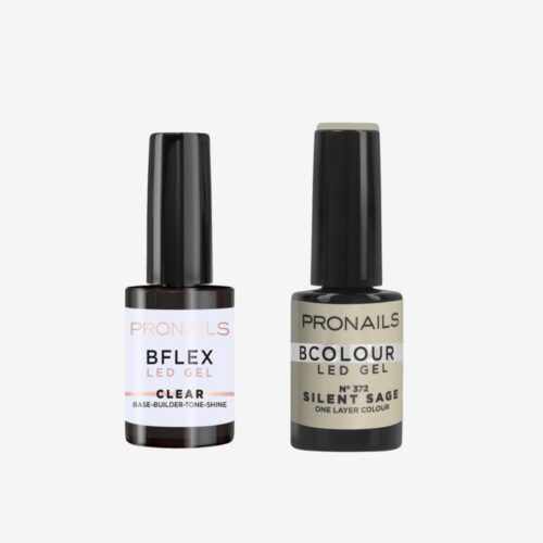 Zestaw BFLEX Clear 14 ml + BCOLOUR 372 Silent Sage 10 ml