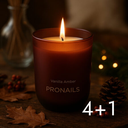 Vanilla Amber Scented Candle - zestaw 4+1